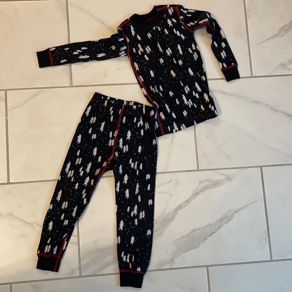Hanna Andersson Christmas tree pajamas